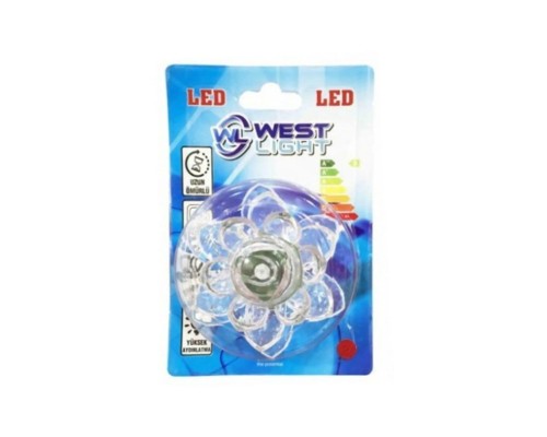 WEST LIGHT GÜL LED GECE LAMBASI