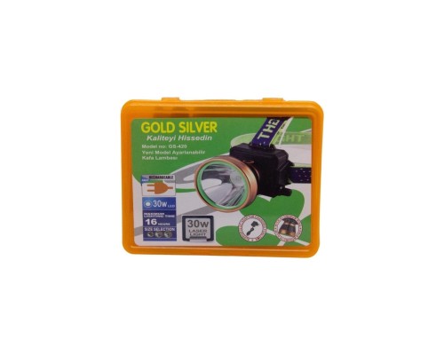 Gold Silver GS-420 30 Watt Ayarlanabilir Kafa Lambası