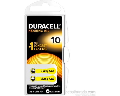 Duracell No 10 Pil