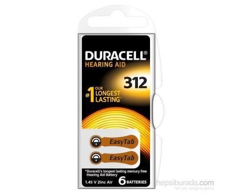 Duracell No 312 Pil