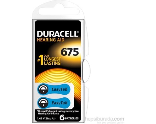 Duracell No 675 Pil